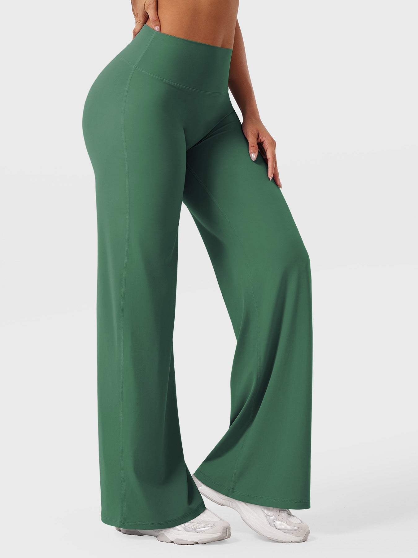 Doris | Damen Sommer Schlaghose Mit Hoher Taille