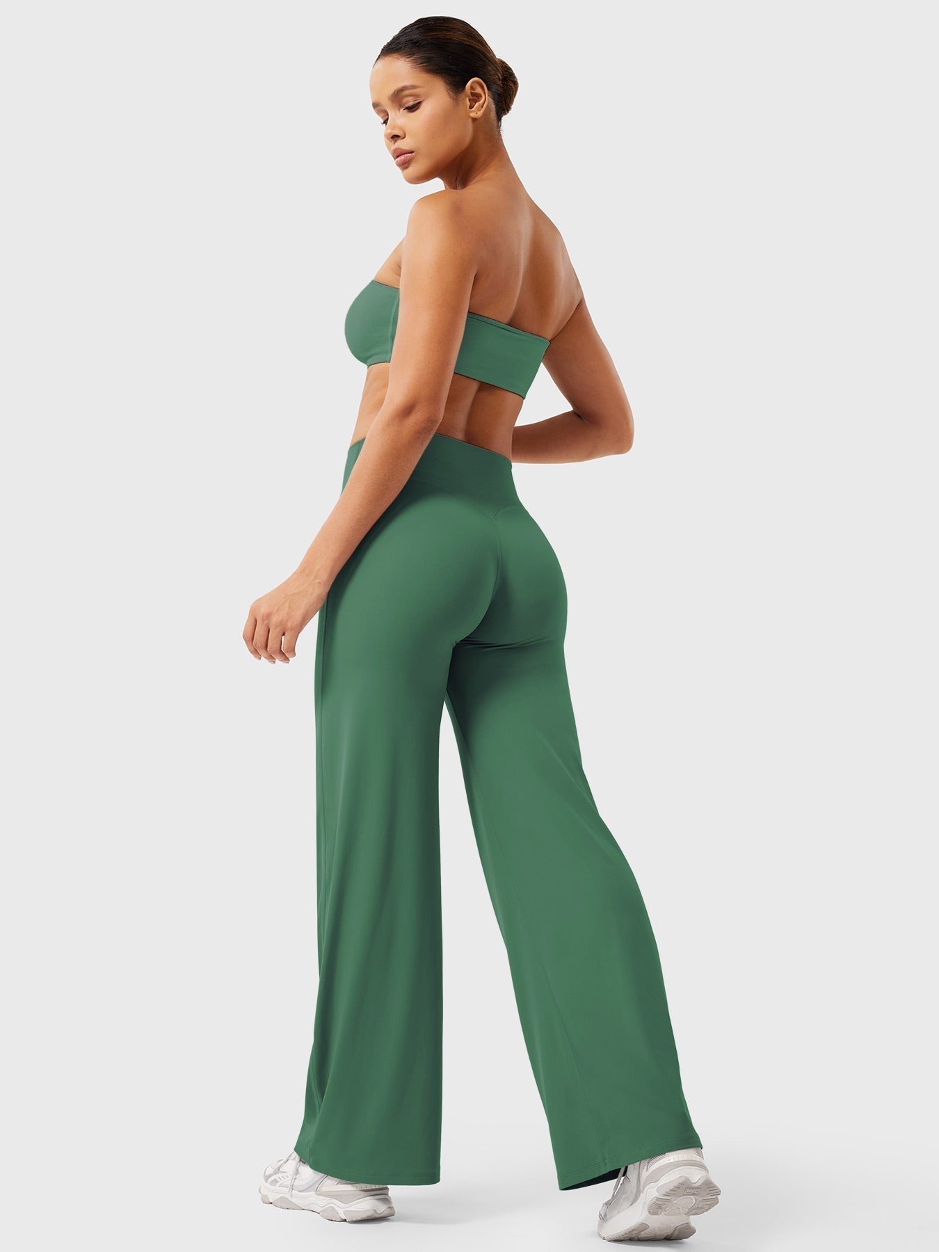 Doris | Damen Sommer Schlaghose Mit Hoher Taille