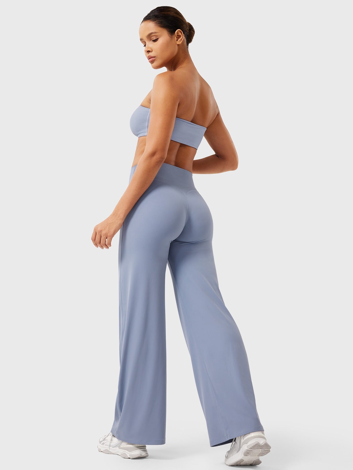 Doris | Damen Sommer Schlaghose Mit Hoher Taille