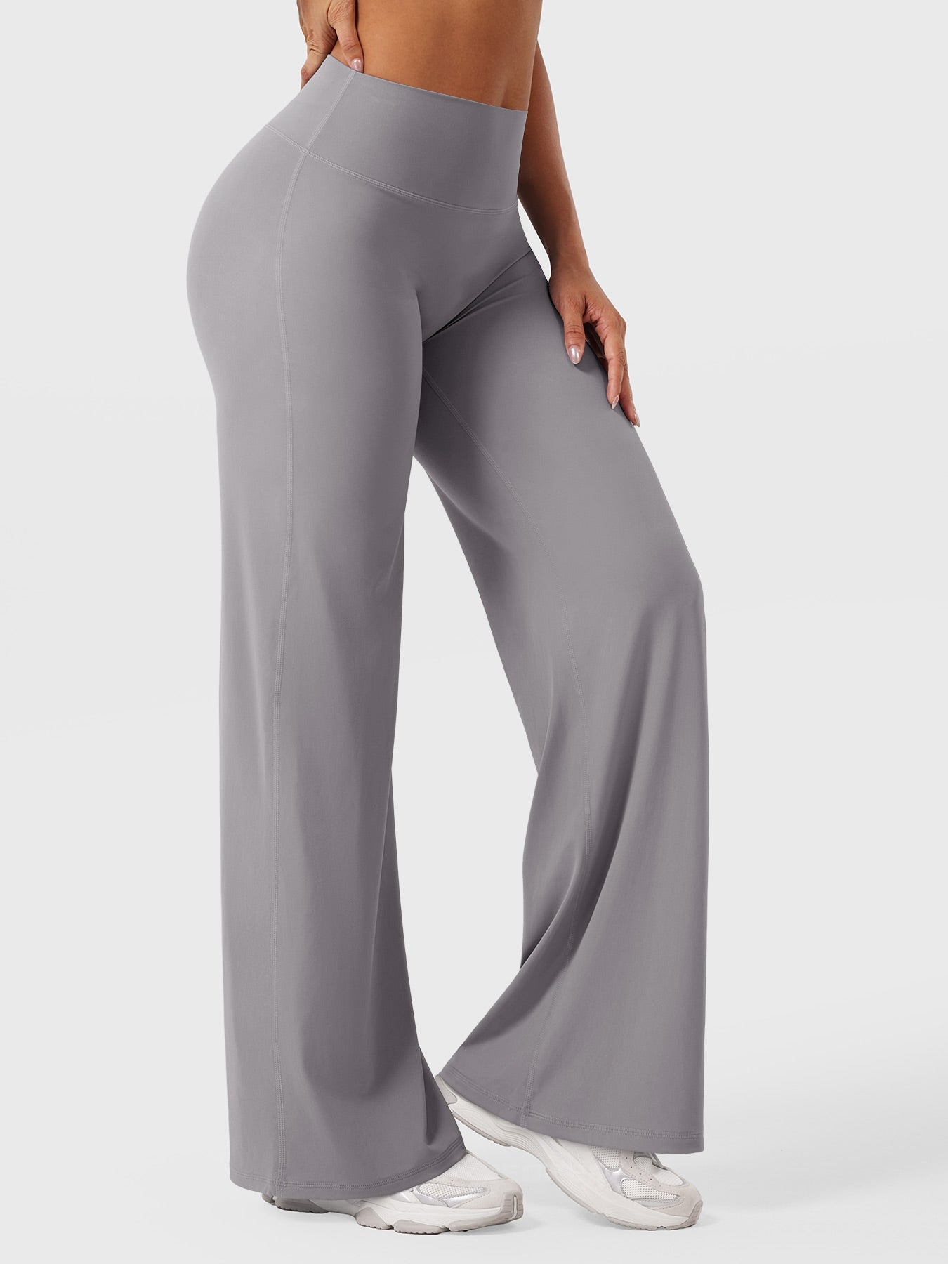 Doris | Damen Sommer Schlaghose Mit Hoher Taille