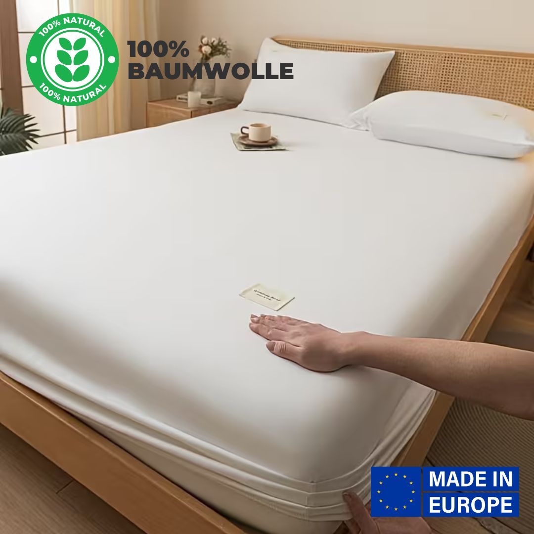 Premium Spannbettlaken 100 % Baumwolle Jersey