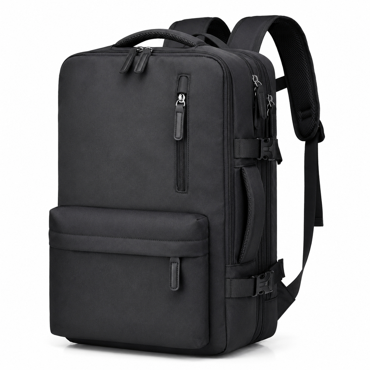 NUANA Reise Rucksack mit Laptop-Fach (Erweiterbar 16-26 cm)