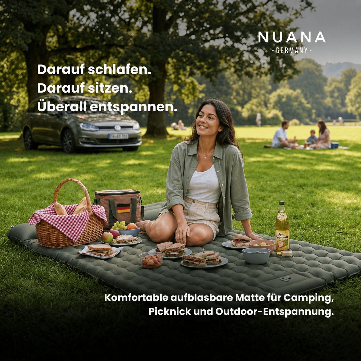 Ultraleichte & kompakte Isomatte - perfekt für unterwegs & Abenteuer