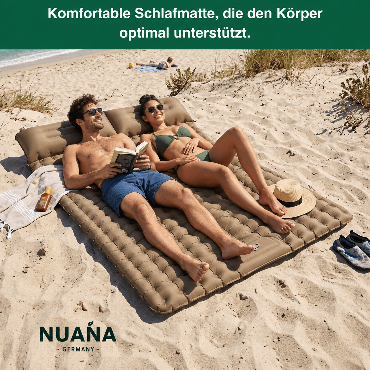 Ultraleichte & kompakte Isomatte - perfekt für unterwegs & Abenteuer