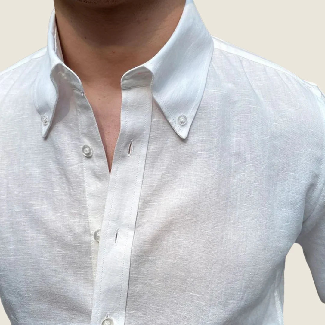 Adrian | Herren Button-Down Langarm Freizeit Shirt