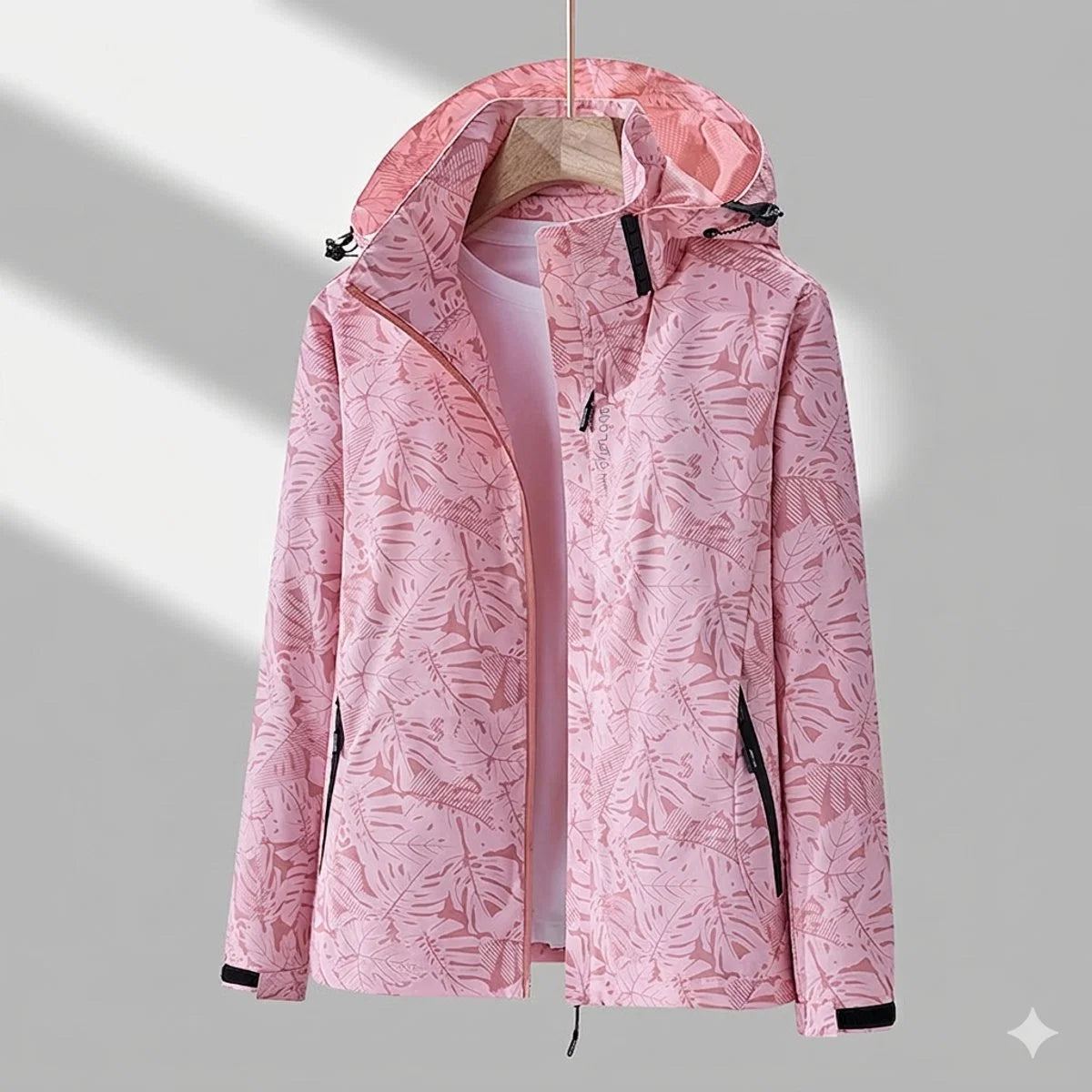 Amelie | Winterjacke Damen Wasserdichte Gefütterte Outdoorjacke mit Kapuze