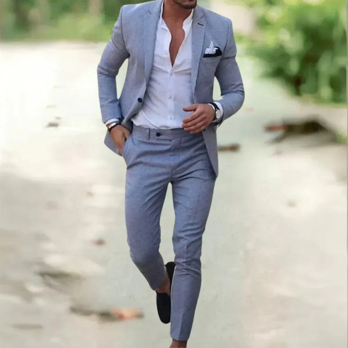 Benjamin | Herren Formeller Hochzeitsanzug-Set