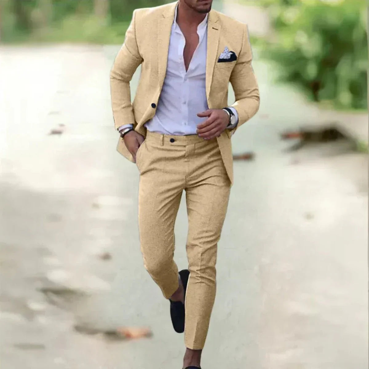 Benjamin | Herren Formeller Hochzeitsanzug-Set