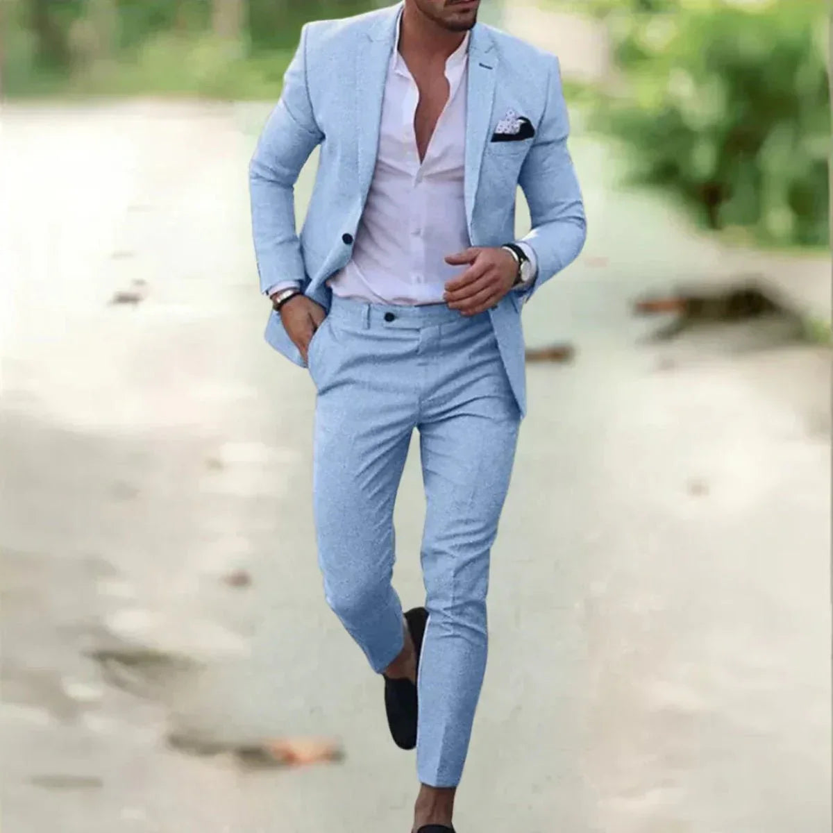 Benjamin | Herren Formeller Hochzeitsanzug-Set