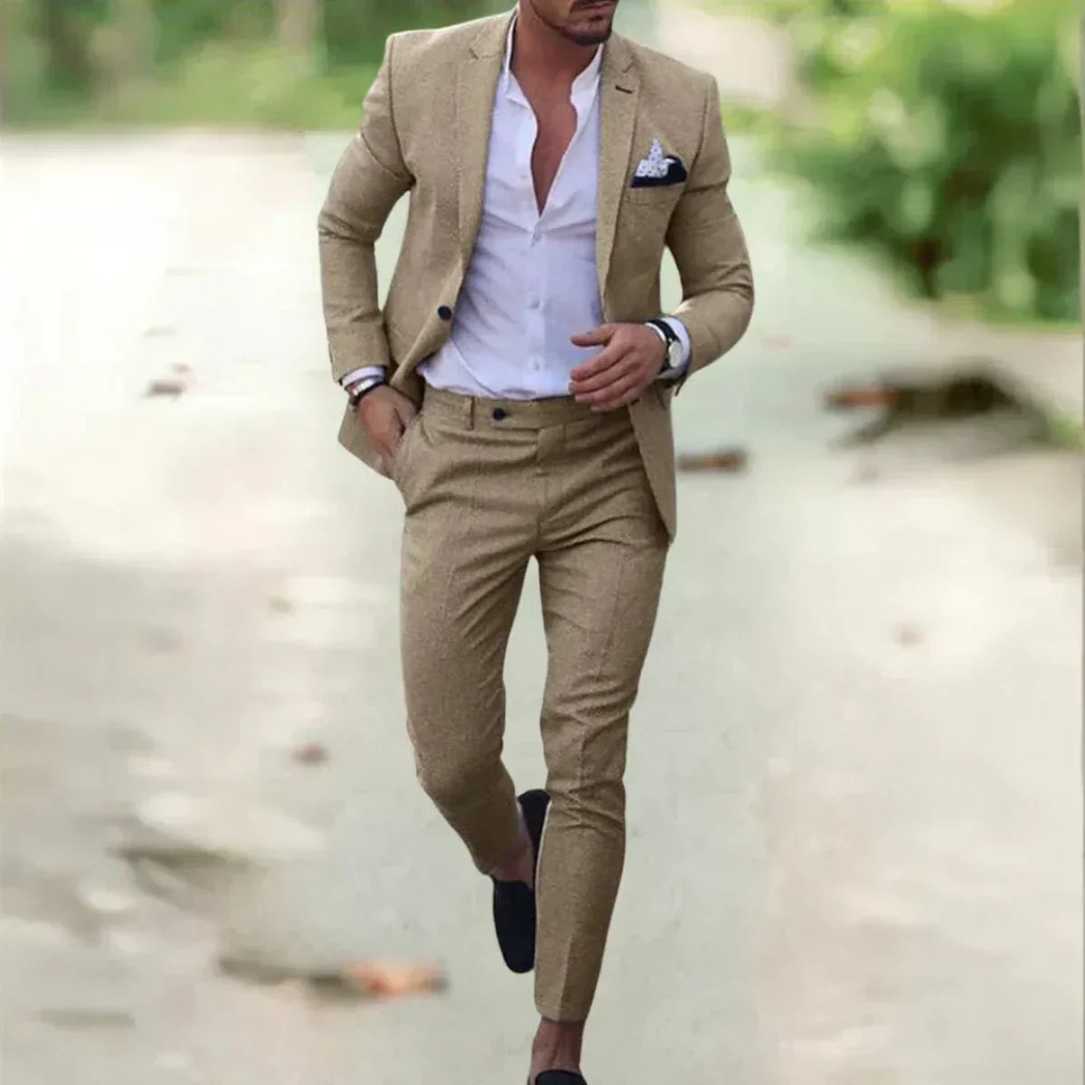 Benjamin | Herren Formeller Hochzeitsanzug-Set