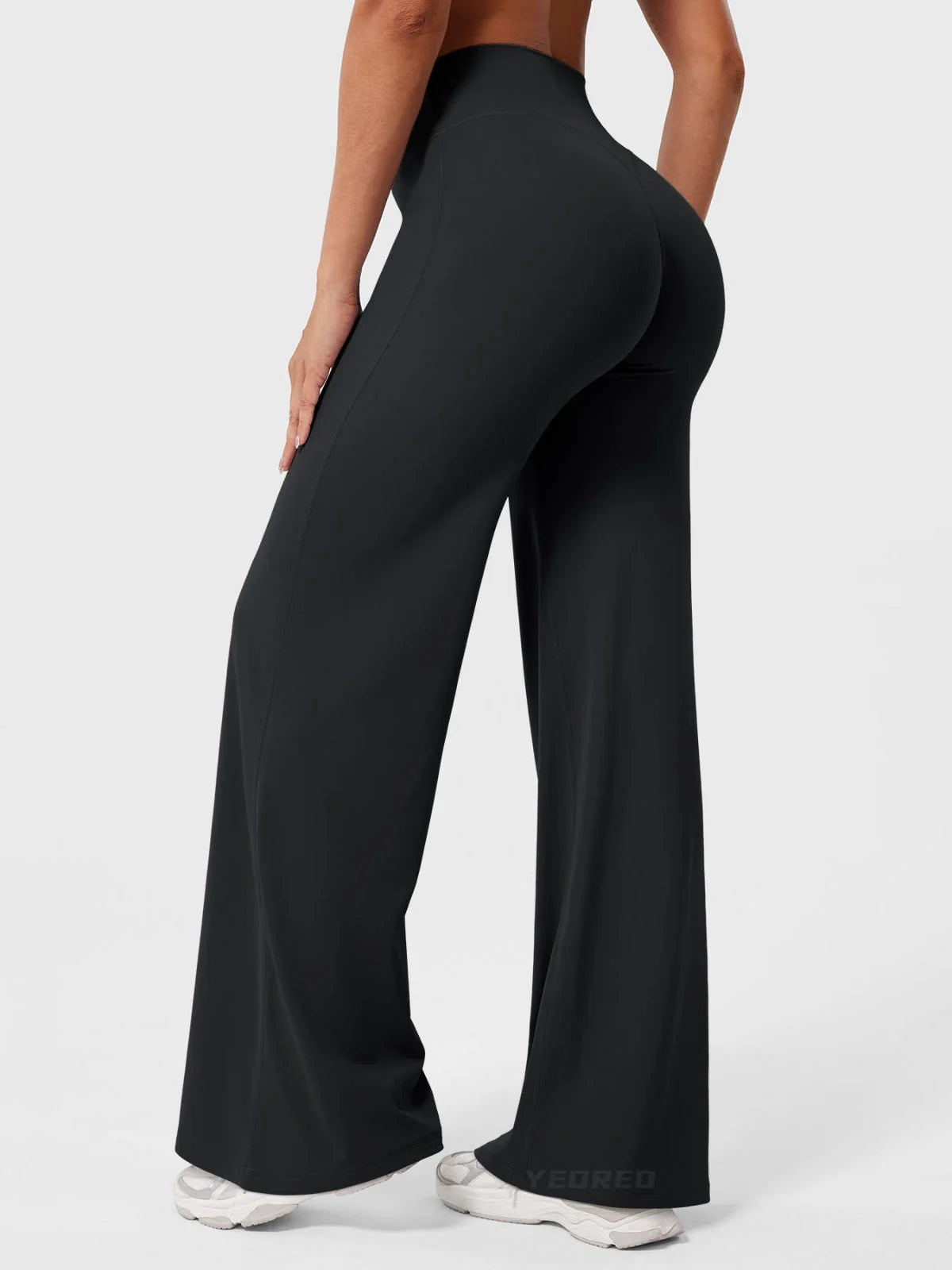 Doris | Damen Sommer Schlaghose Mit Hoher Taille