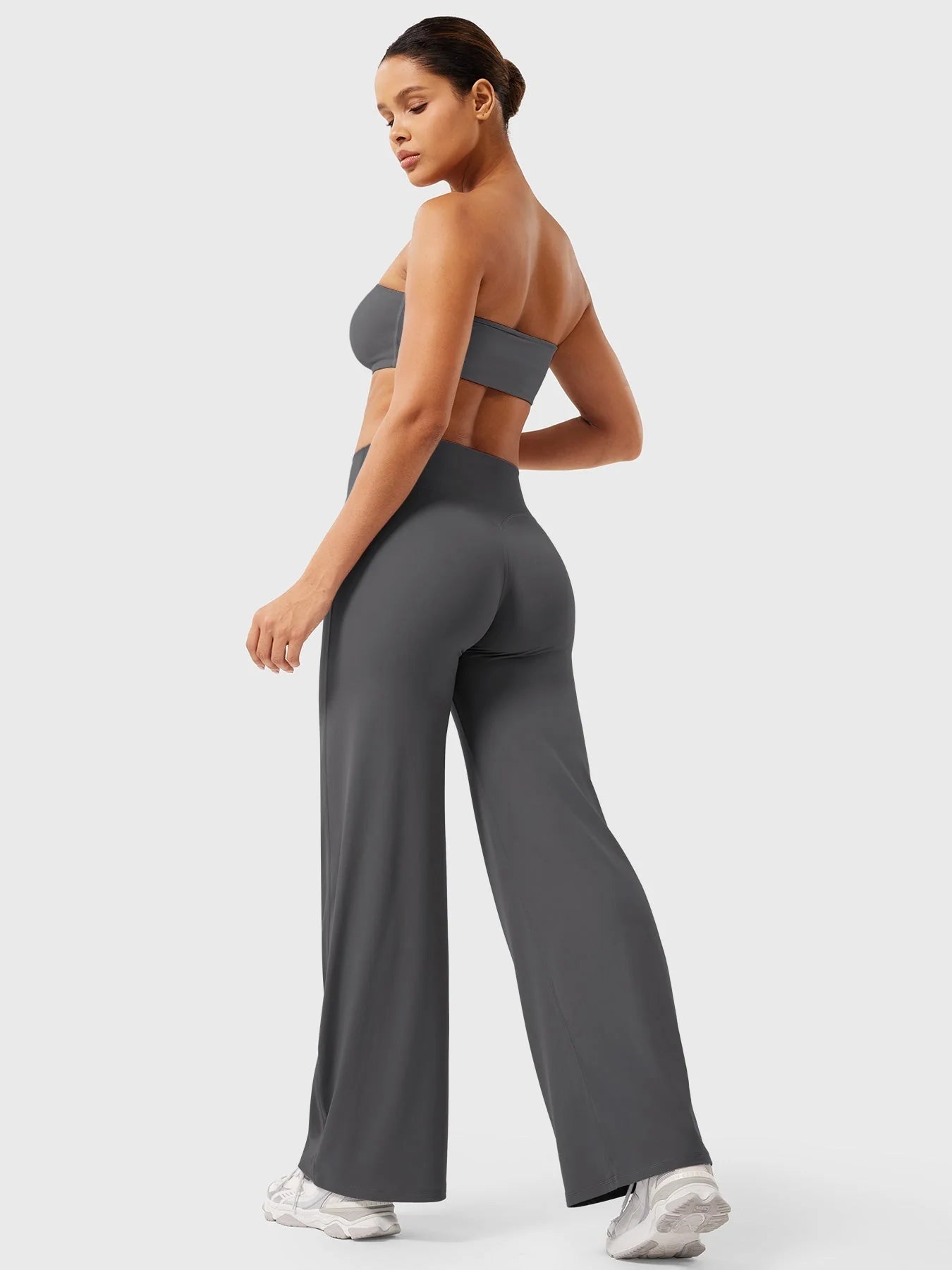 Doris | Damen Sommer Schlaghose Mit Hoher Taille