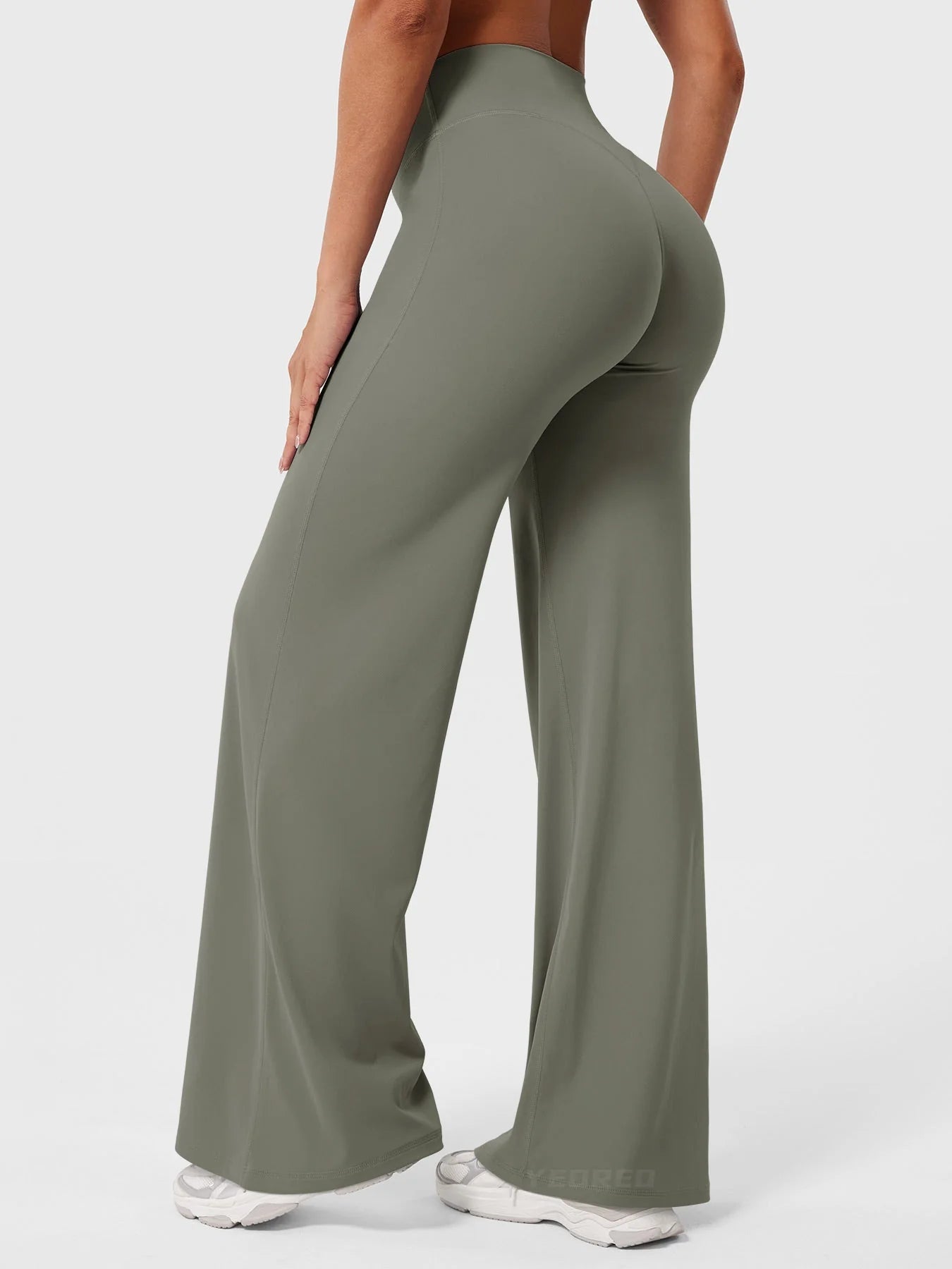 Doris | Damen Sommer Schlaghose Mit Hoher Taille