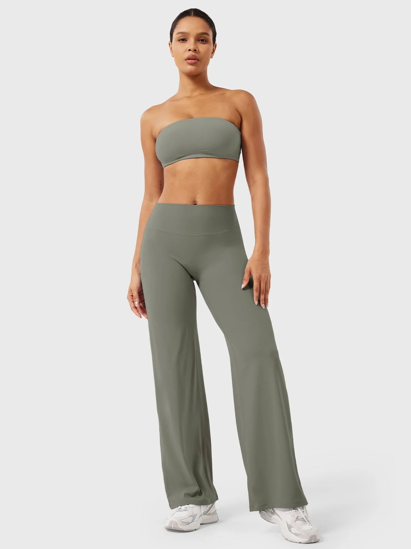 Doris | Damen Sommer Schlaghose Mit Hoher Taille