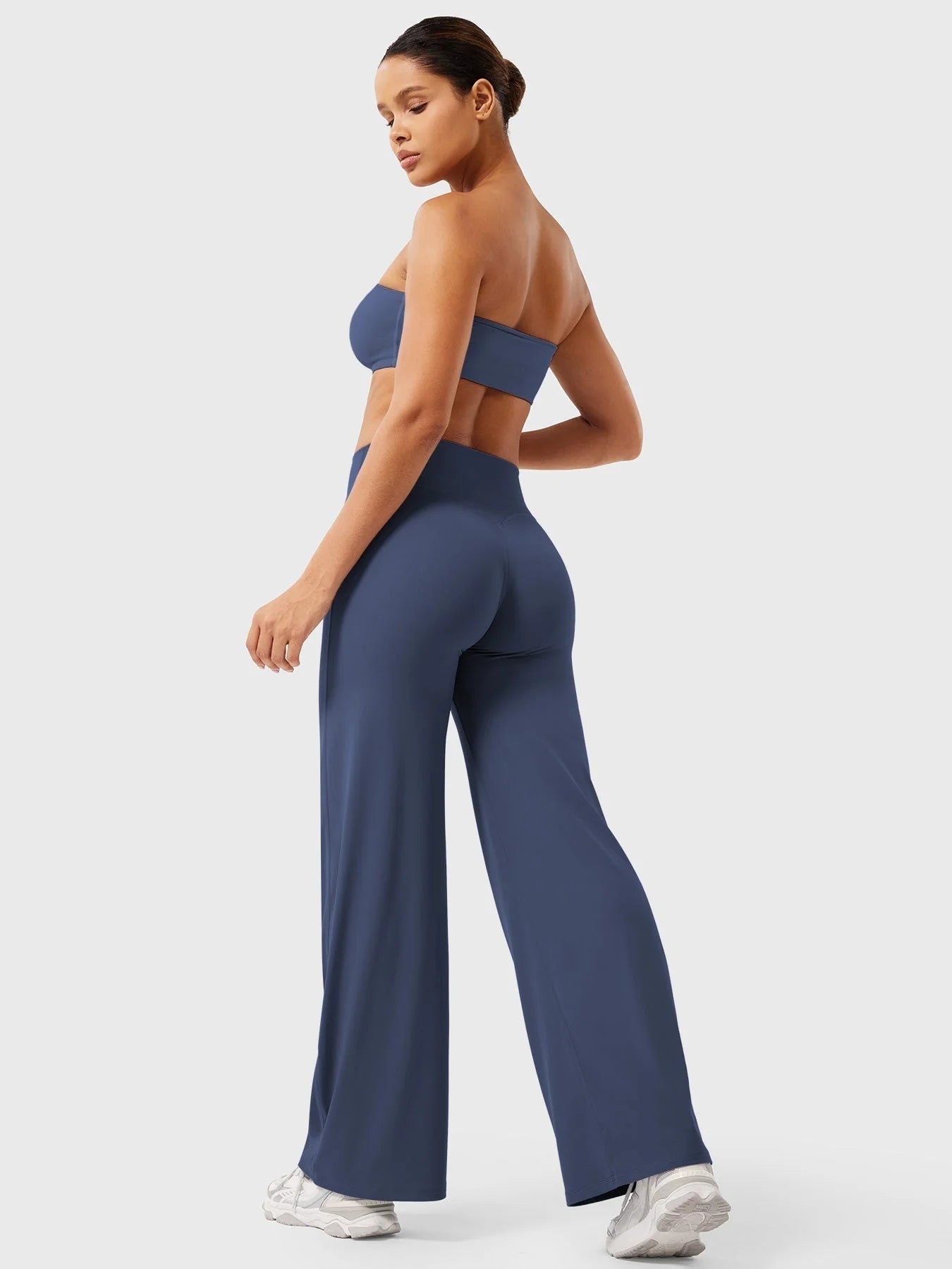Doris | Damen Sommer Schlaghose Mit Hoher Taille