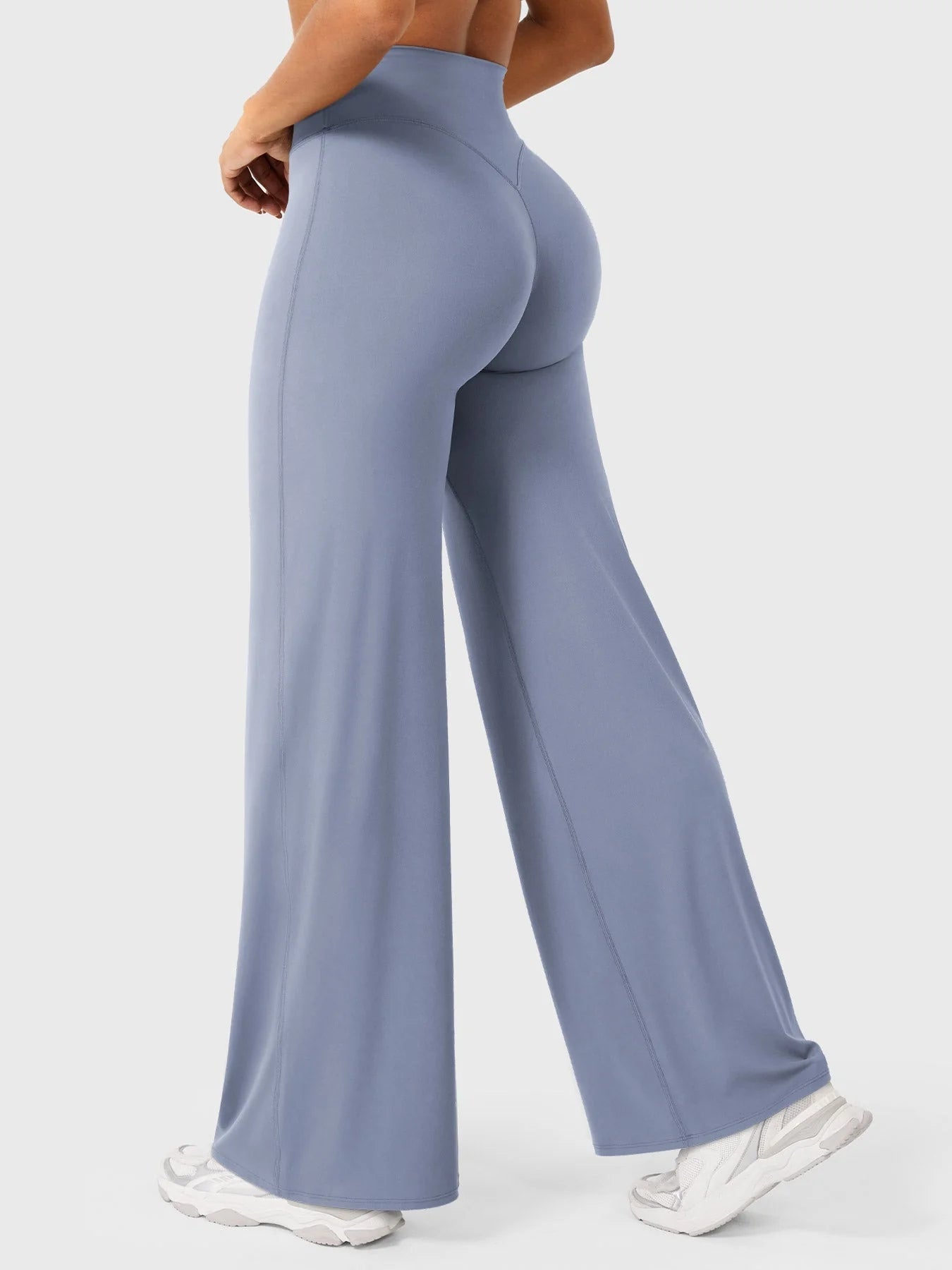 Doris | Damen Sommer Schlaghose Mit Hoher Taille