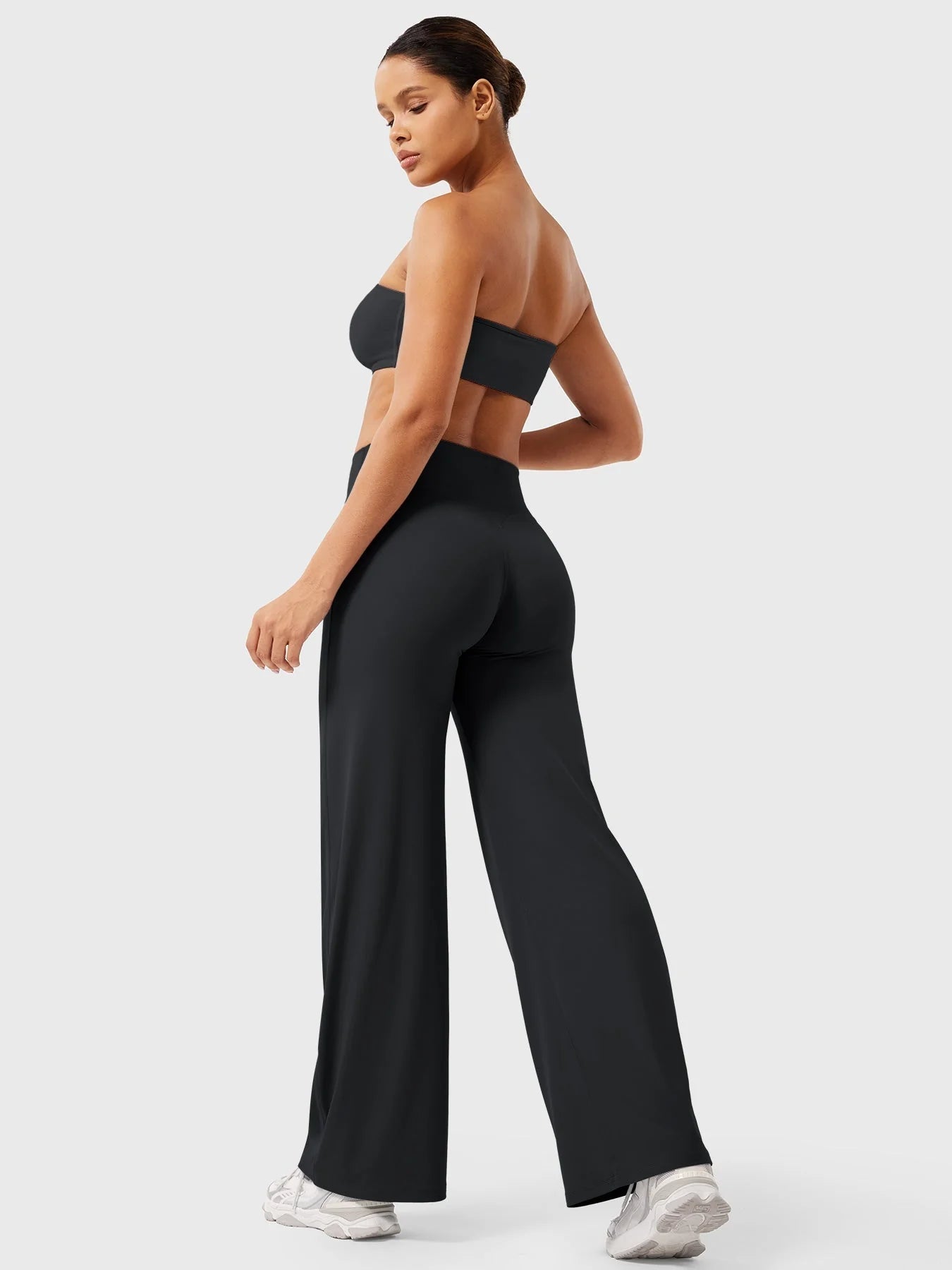 Doris | Damen Sommer Schlaghose Mit Hoher Taille