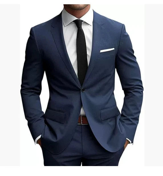 Elias | Eleganter Herren Frühjahrs Slim Fit Anzug