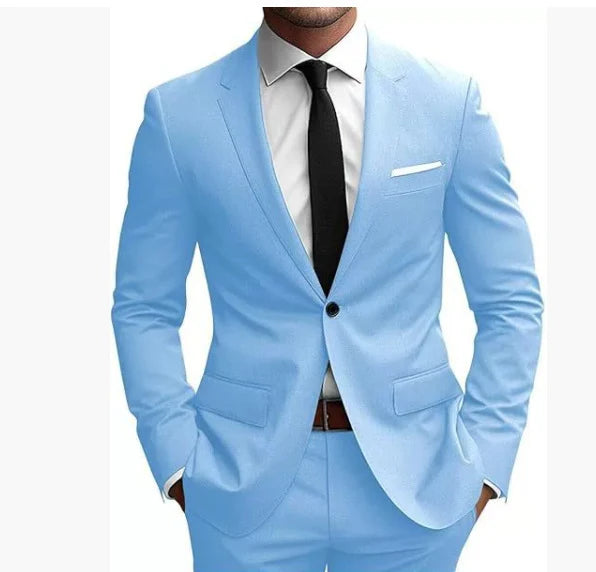 Elias | Eleganter Herren Frühjahrs Slim Fit Anzug