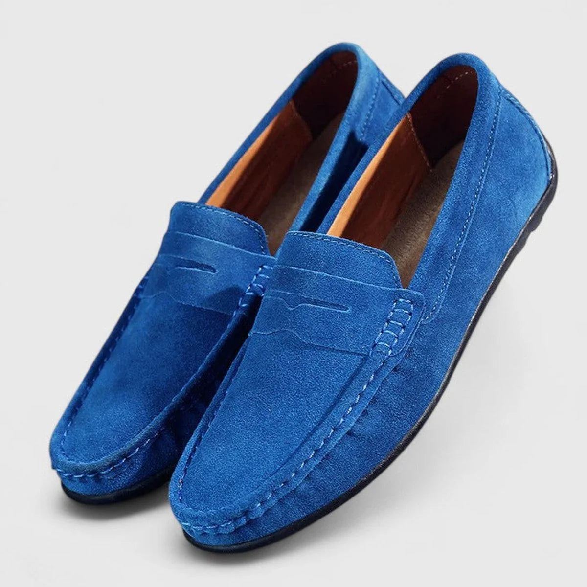 Florian | Herren Wildleder Penny-Loafer Klassischer Slip-on Komfortschuh