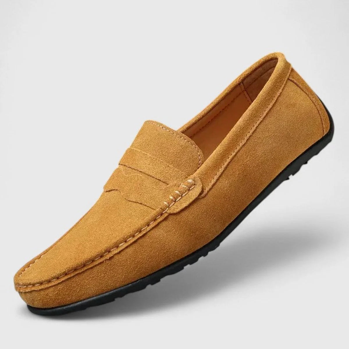 Florian | Herren Wildleder Penny-Loafer Klassischer Slip-on Komfortschuh