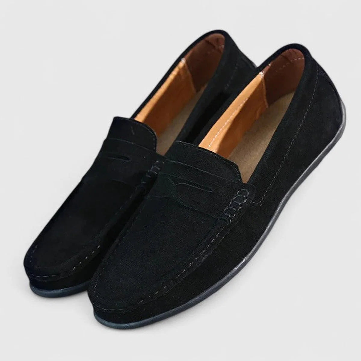 Florian | Herren Wildleder Penny-Loafer Klassischer Slip-on Komfortschuh