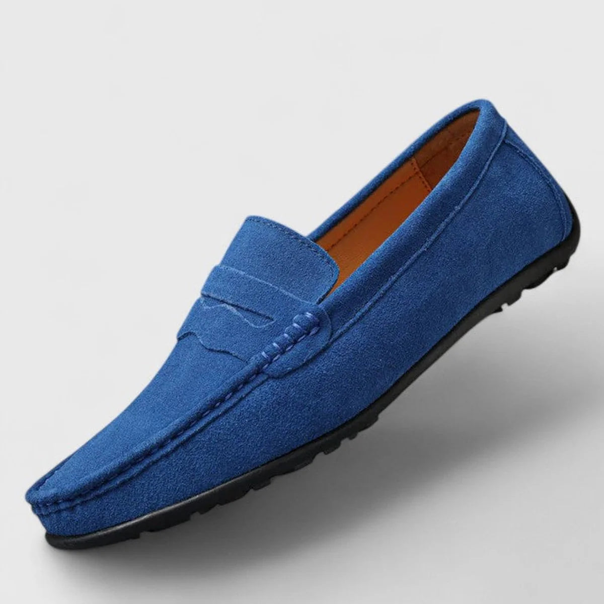 Florian | Herren Wildleder Penny-Loafer Klassischer Slip-on Komfortschuh