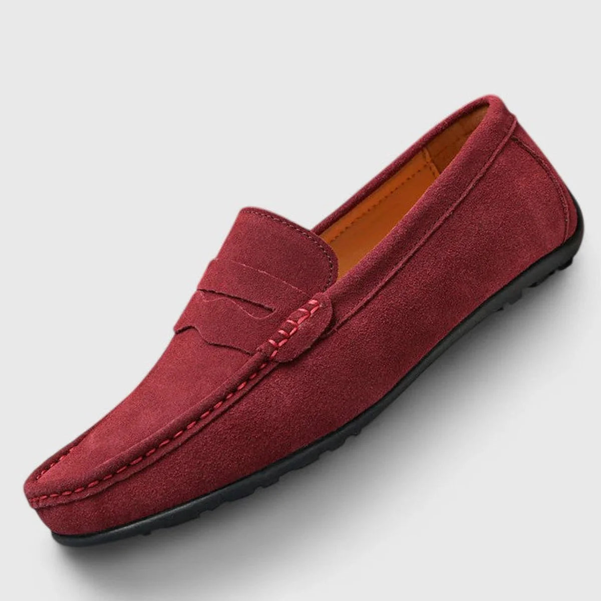 Florian | Herren Wildleder Penny-Loafer Klassischer Slip-on Komfortschuh