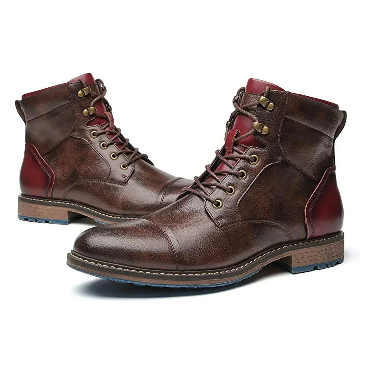 Maximilian | Herren Schnürstiefel aus Leder klassische Oxford Mens Boots