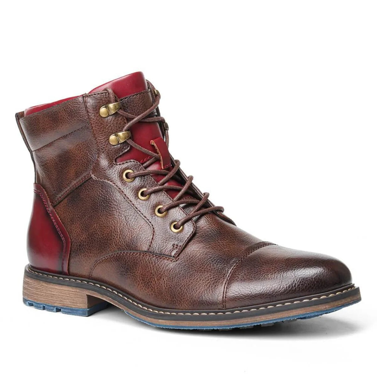 Maximilian | Herren Schnürstiefel aus Leder klassische Oxford Mens Boots