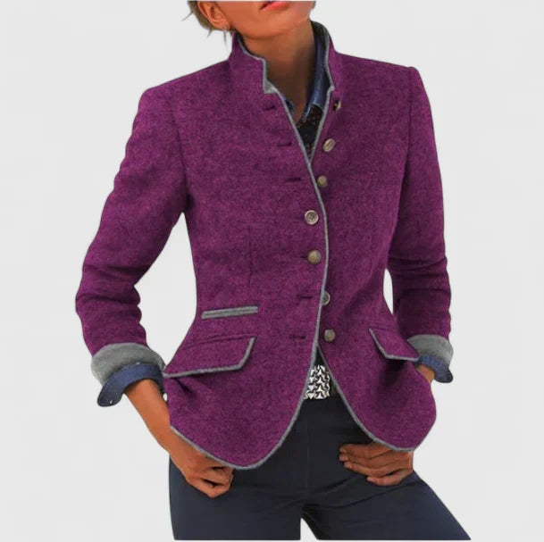 Nuana | Damen Formeller Cardigan mit Knopfleiste