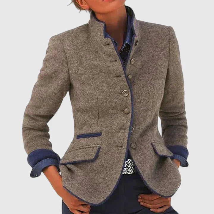 Nuana | Damen Formeller Cardigan mit Knopfleiste