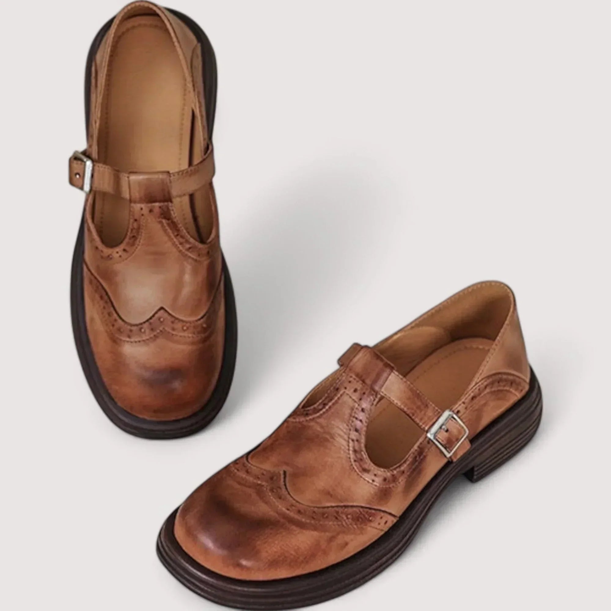 Nuana | Damen Orthopädische Mary Jane Freizeit Schuhe