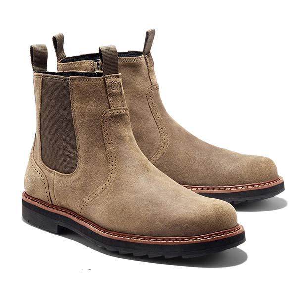 Nuana Elias | Herren Modische Freizeit-Chelsea-Boots zum Gehen