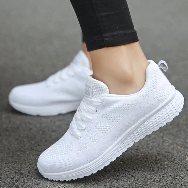 Nuana Emma | Damen Schnür Casual Walking Sneaker
