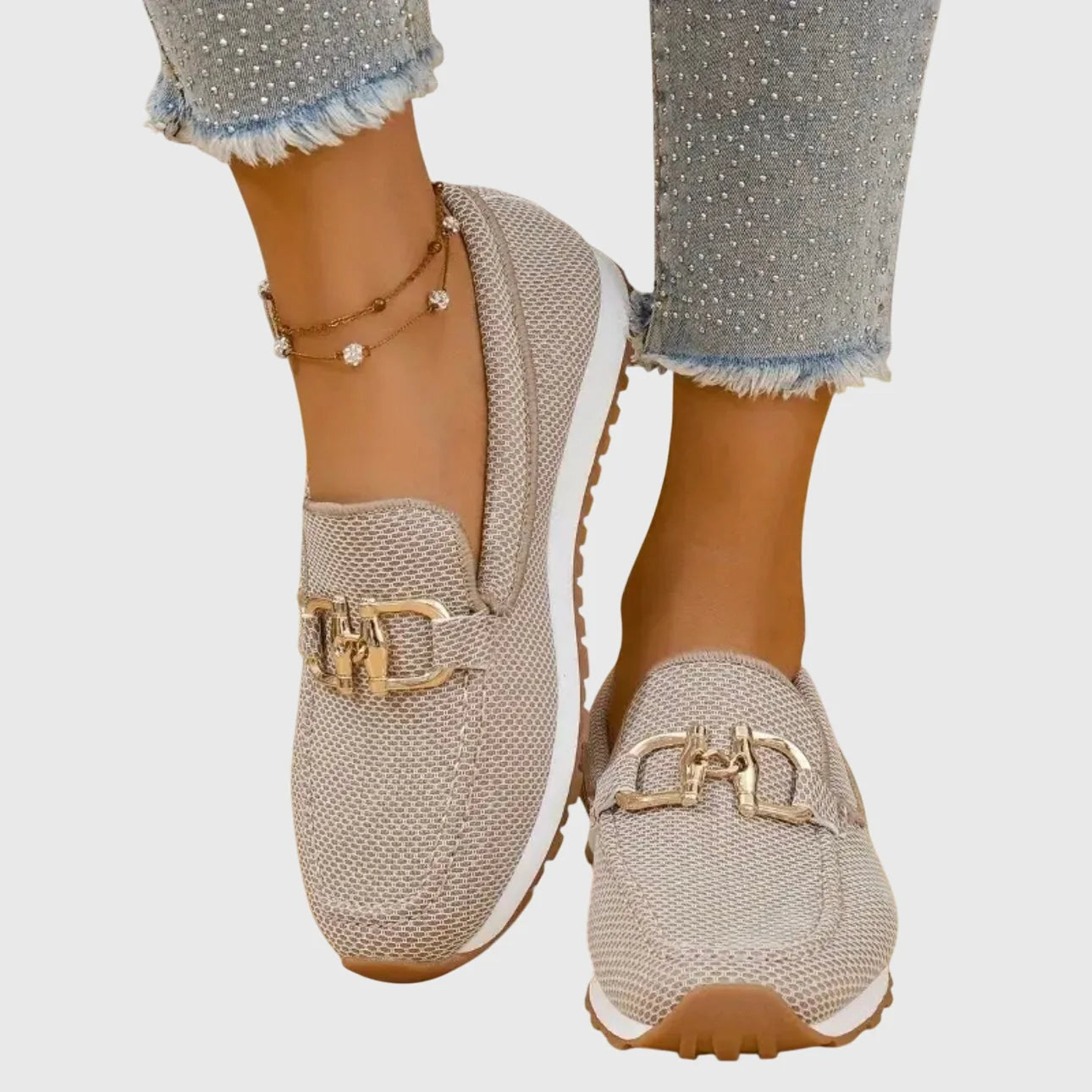 Nuana Helga | Damen Lässige Orthopädische Loafer