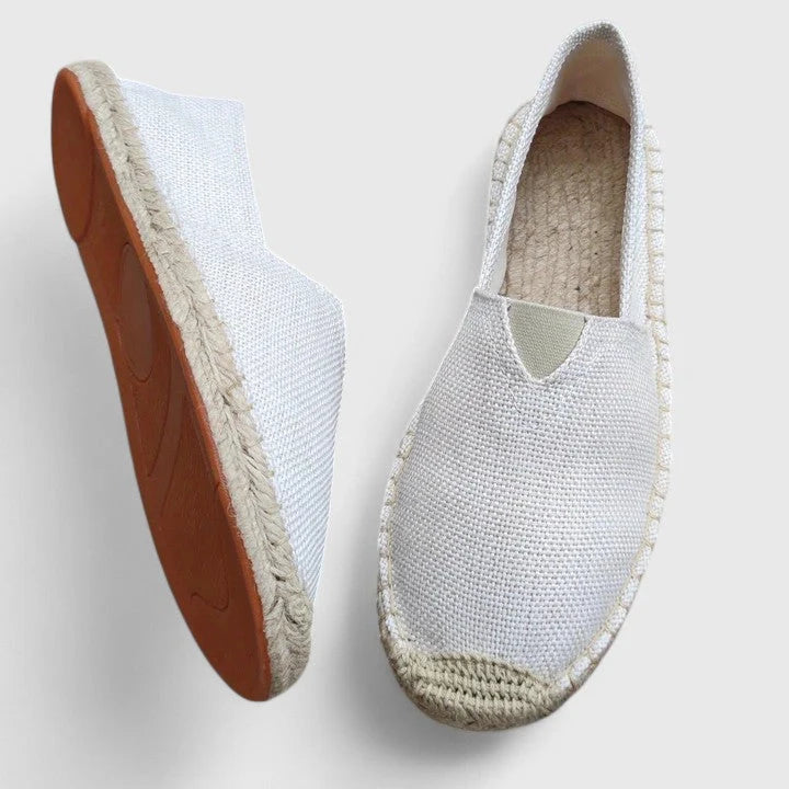 Nuana Herren Atmungsaktive Espadrilles im Strandstil
