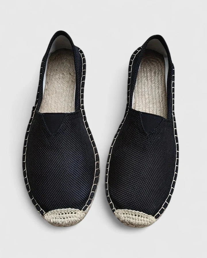 Nuana Herren Atmungsaktive Espadrilles im Strandstil