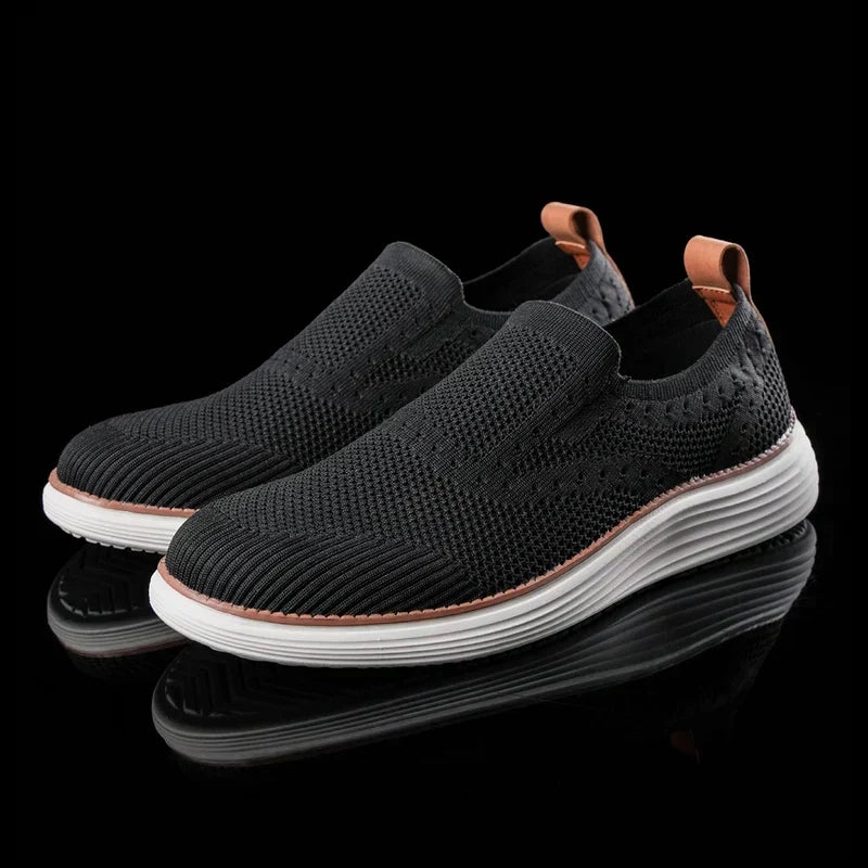 Nuana | Herren Atmungsaktive Slip-On-Schuhe Zum Gehen