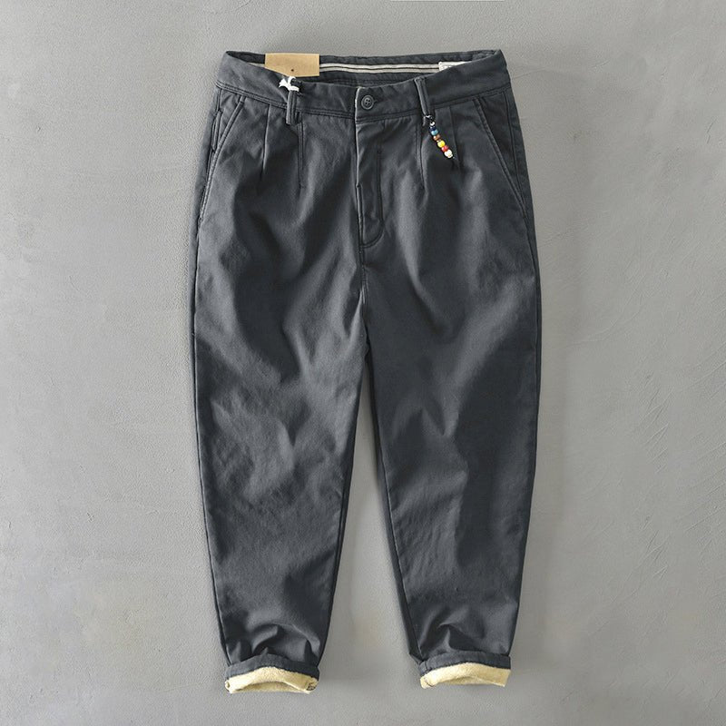 Nuana | Herren Casual Taillierte Chino Hose