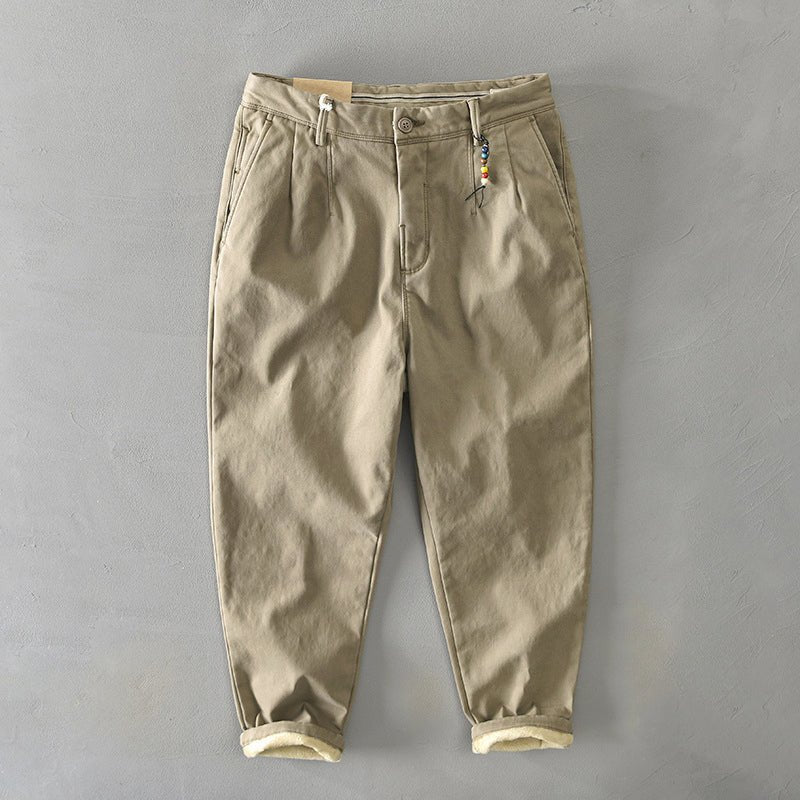 Nuana | Herren Casual Taillierte Chino Hose