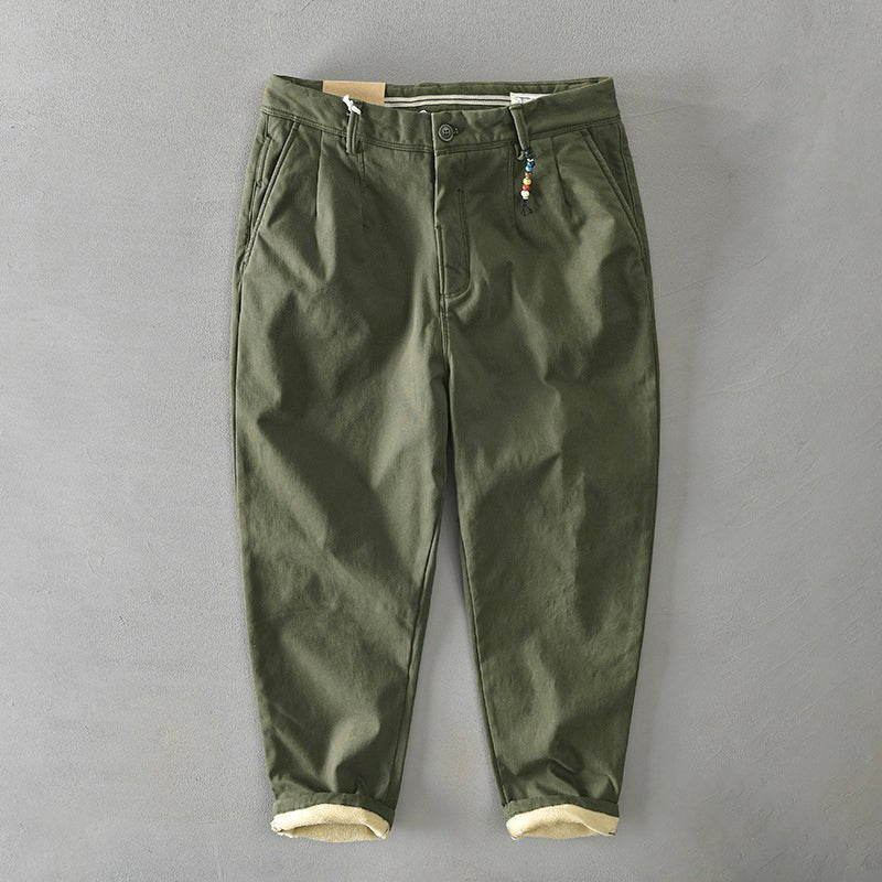 Nuana | Herren Casual Taillierte Chino Hose