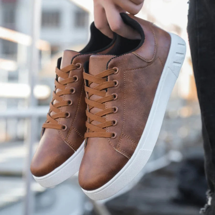 Nuana | Herren Freizeit-Sneaker zum Gehen mit Schnürung