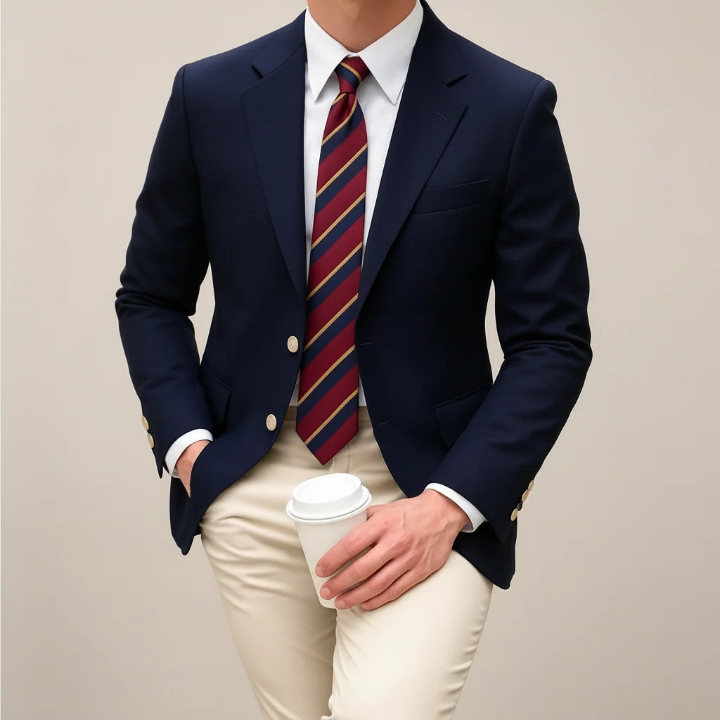 Nuana | Herren Frühjahrs Maßgeschneiderter Blazer