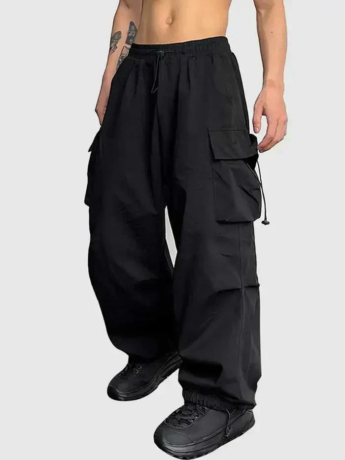 Nuana | Herren Frühlings Weite Cargo Street Hose