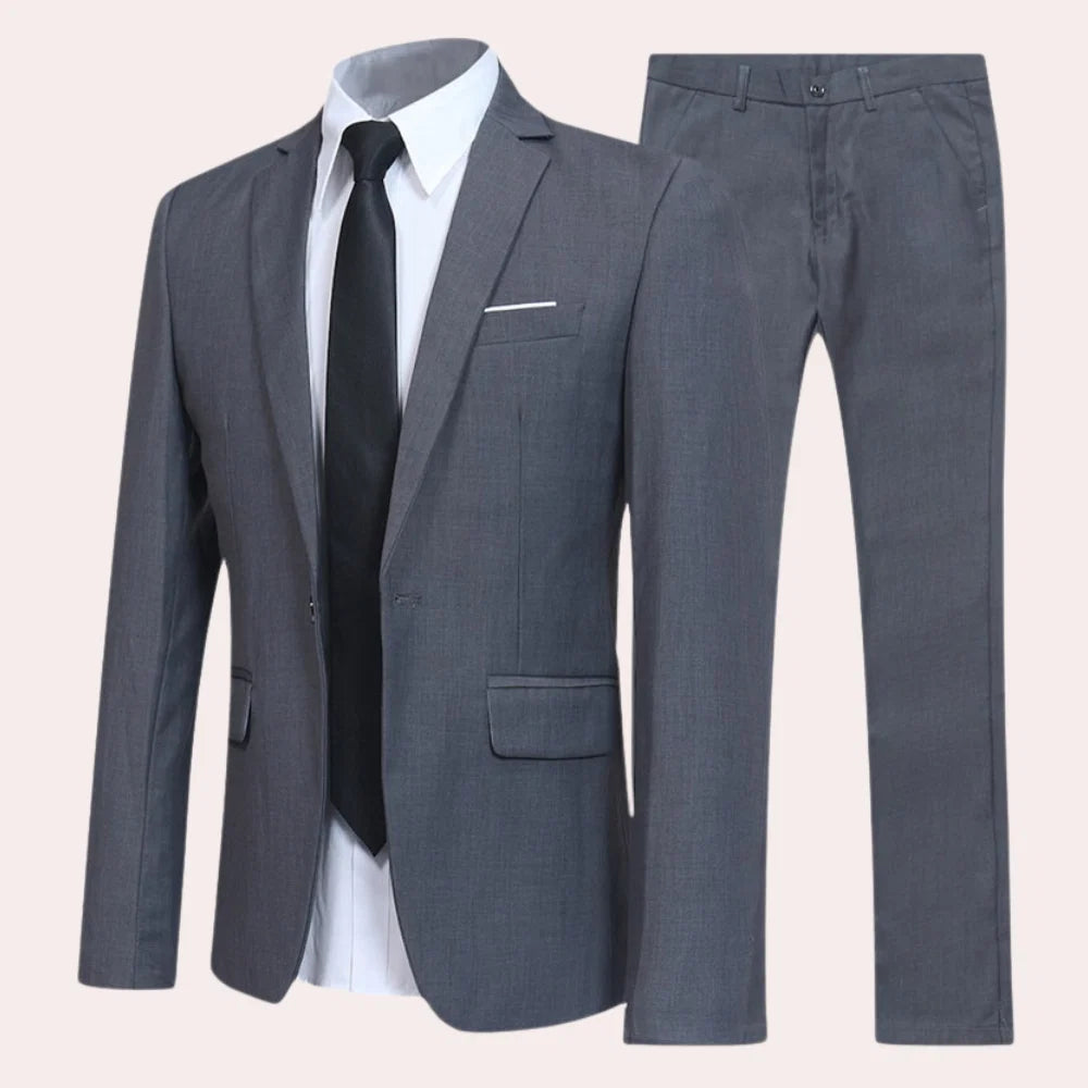 Nuana | Herren Frühlings Zweiknopf Anzug Set