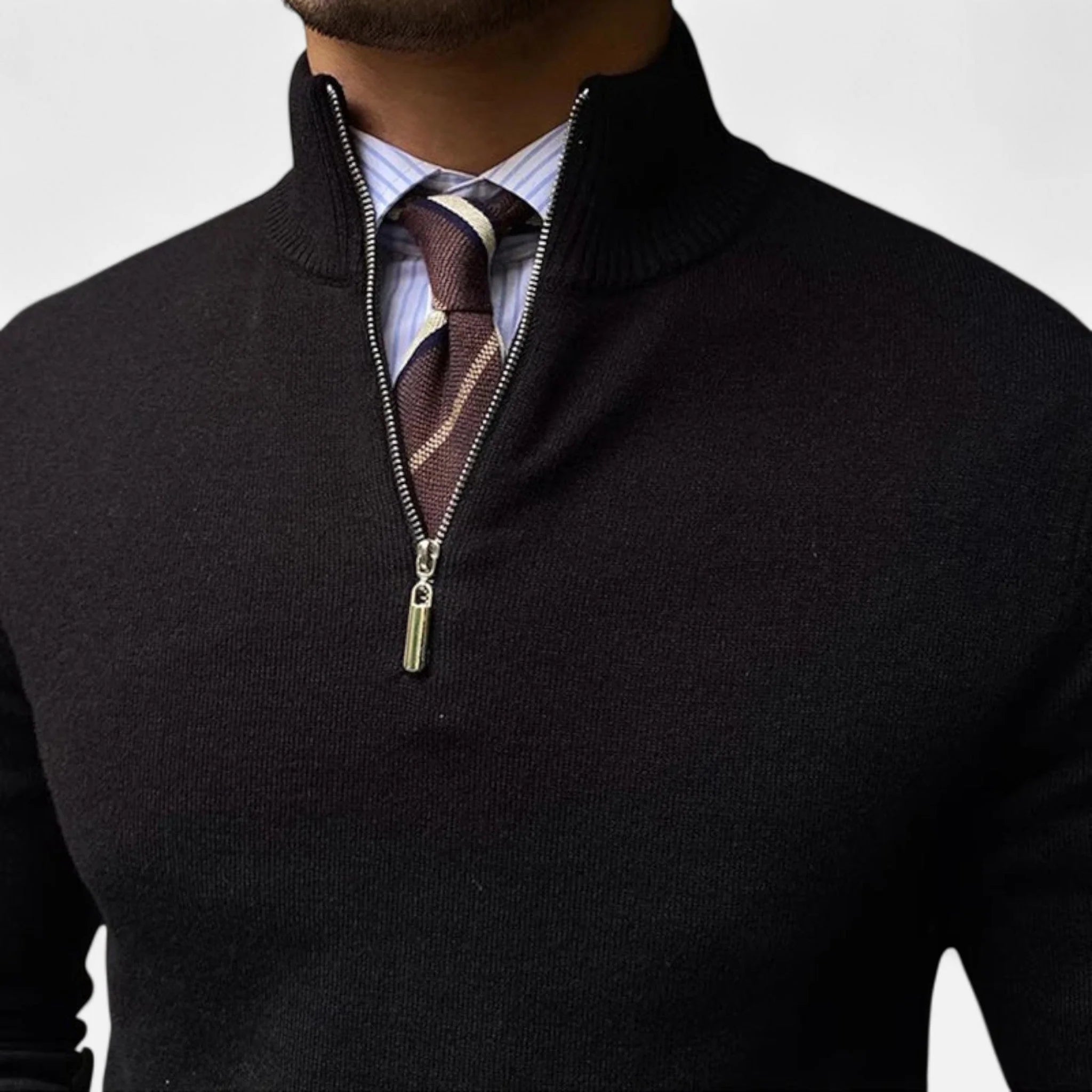 Nuana | Herren Frühlings Half-Zip Pullover
