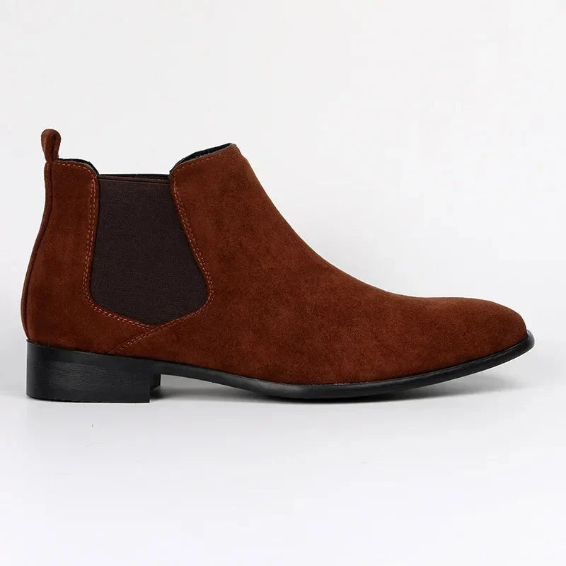 Nuana | Herren Knöchelhohe Chelsea Boots zum Hineinschlüpfen