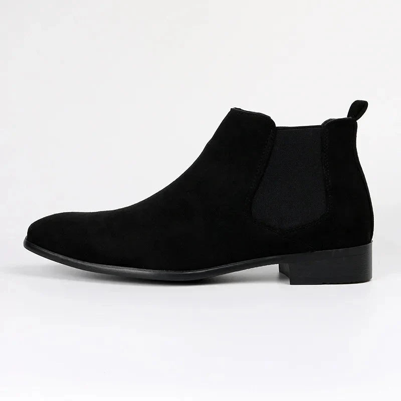 Nuana | Herren Knöchelhohe Chelsea Boots zum Hineinschlüpfen