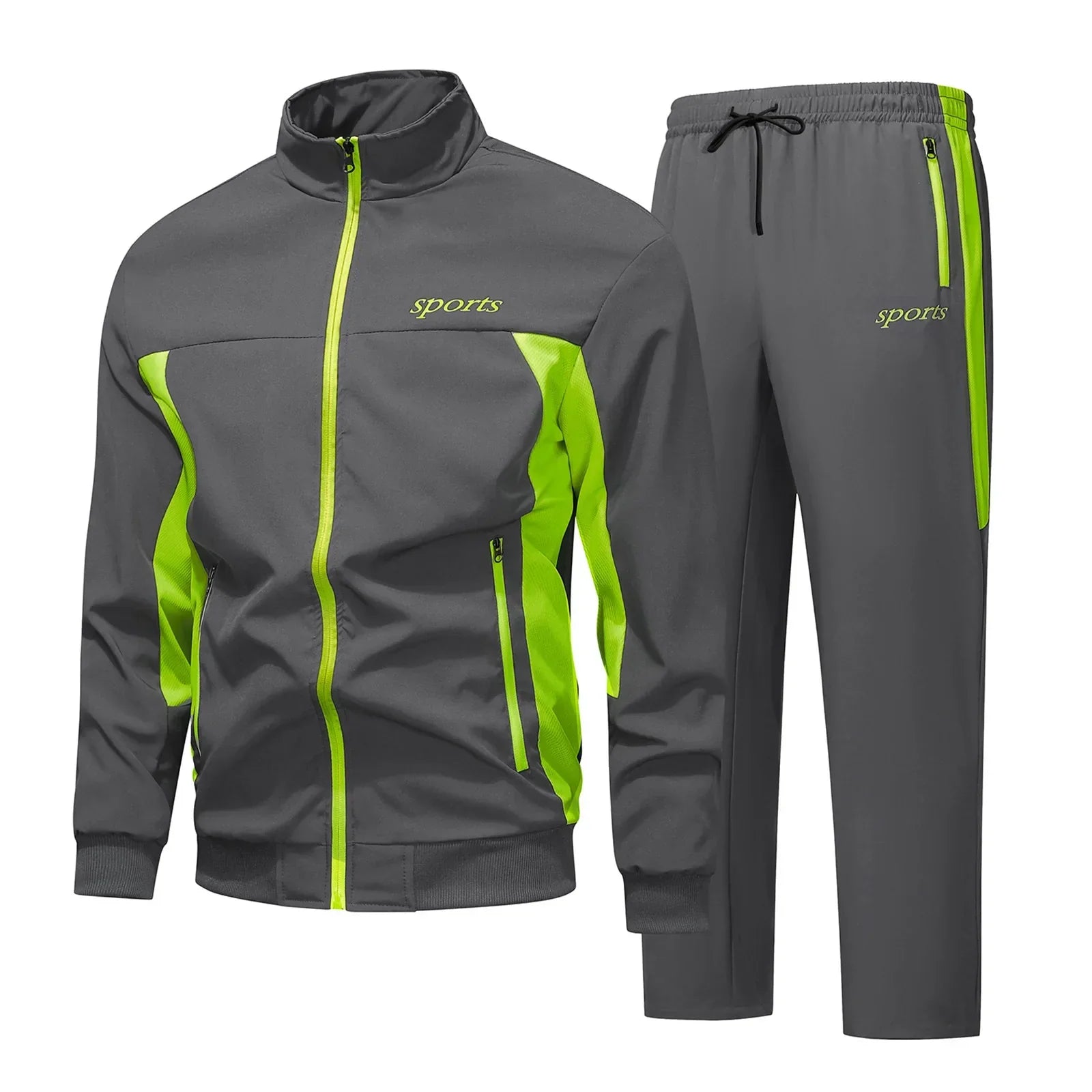 Nuana | Herren Sportliches Trainingsanzug-Set